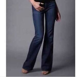 AG Adriano Goldschmied Legend Dark Blue Women's Boot Cut Jeans Made in USA